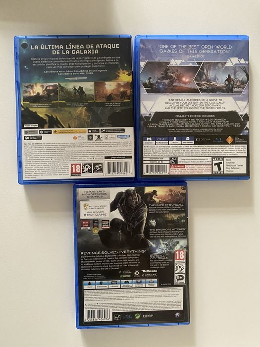 Продам игры на PS5/PS4