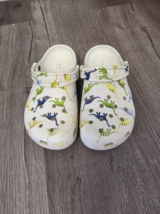 CROCS Сабо летние с принтом детские