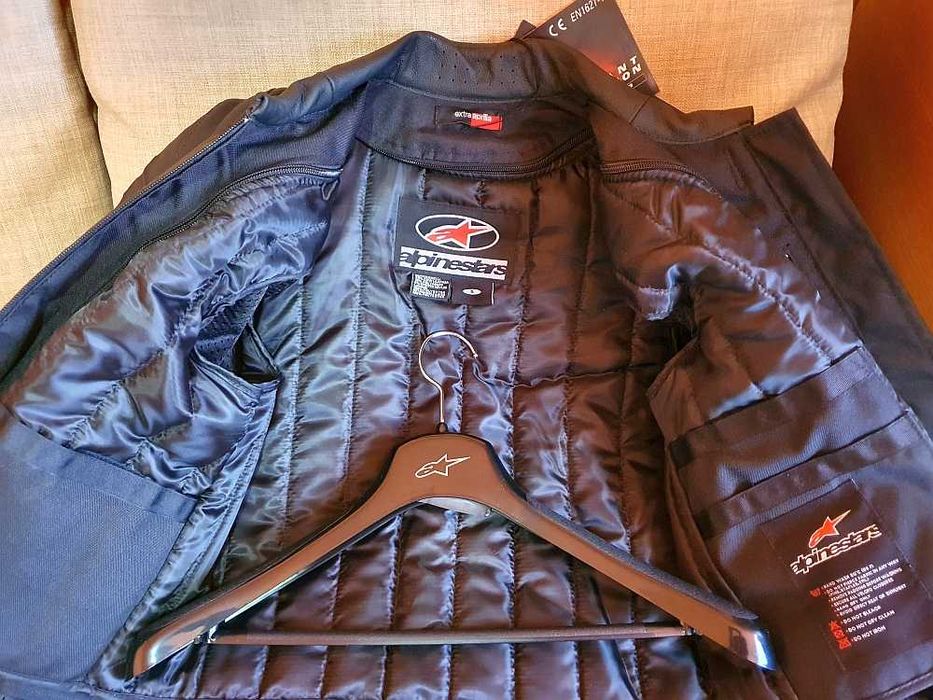 Geaca moto piele Aprilia Alpinestars noua, marime S