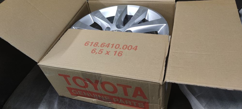 НОВИ. Оригинални джанти за Тойота 16 5 114.3