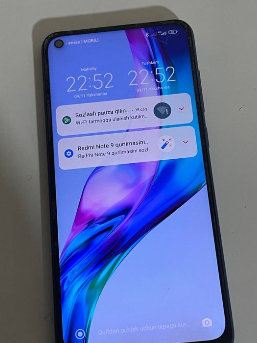 Redmi not 9 yaxshi