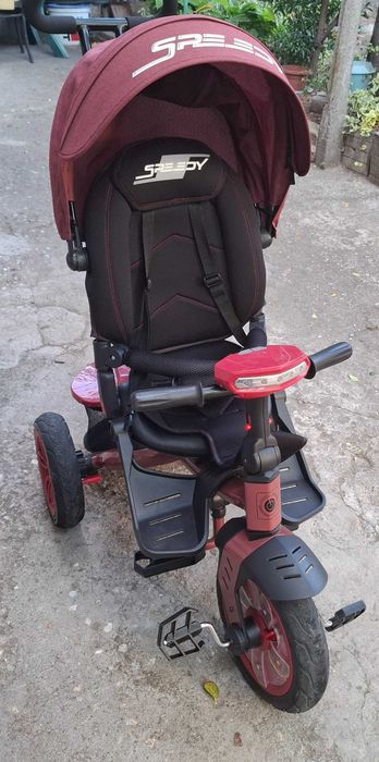 Детска триколка Lorelli Emotion SPEEDY 360° с родителски контрол