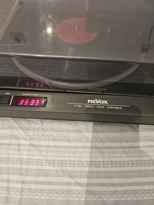 revox b 790 direct drive pikup