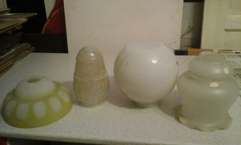 Продам плафоны стеклянные различных  видов