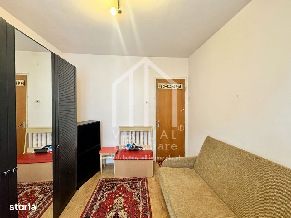 Apartament cu 2 camere, 39mp utili+balcon, etaj 3/4, Cedonia — fotografia 1