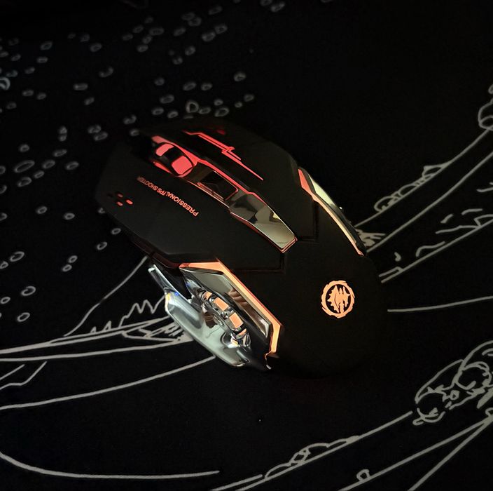 Мышь T-WOLF Q13 черный