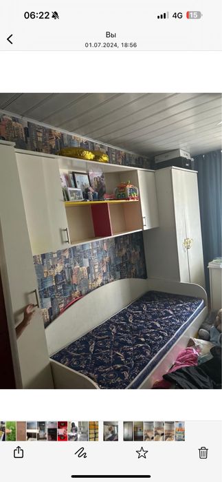 Продам подростковый спальный гарнитур