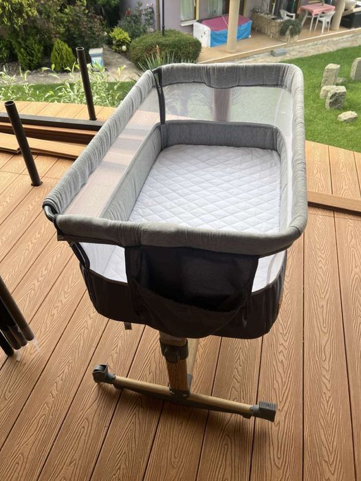 Детска кошара Co-Sleeper с люлка Lionelo Leonie,