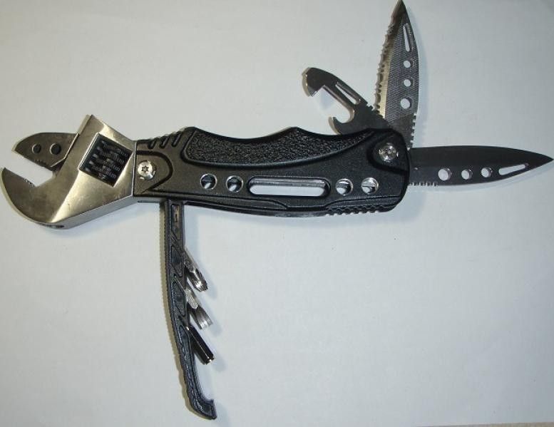 Мультитул гаечный ключ отвёртка складной инструмент нож лучший подарок