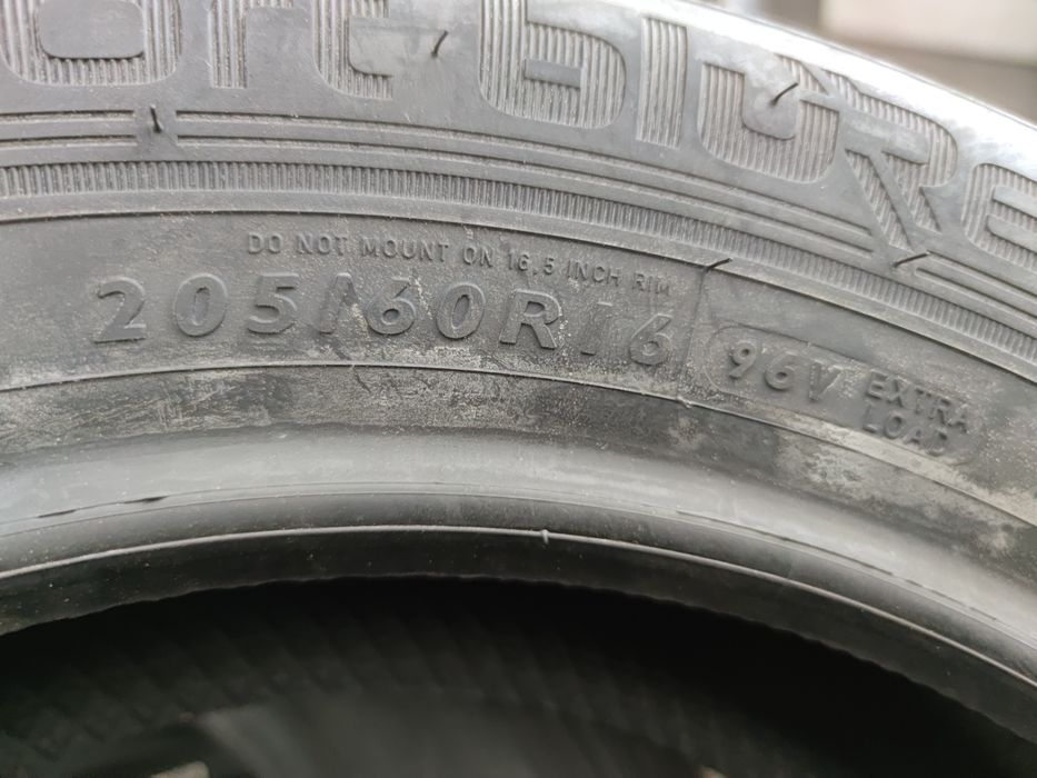 4бр Нови летни гуми 205 60 16 - Dunlop