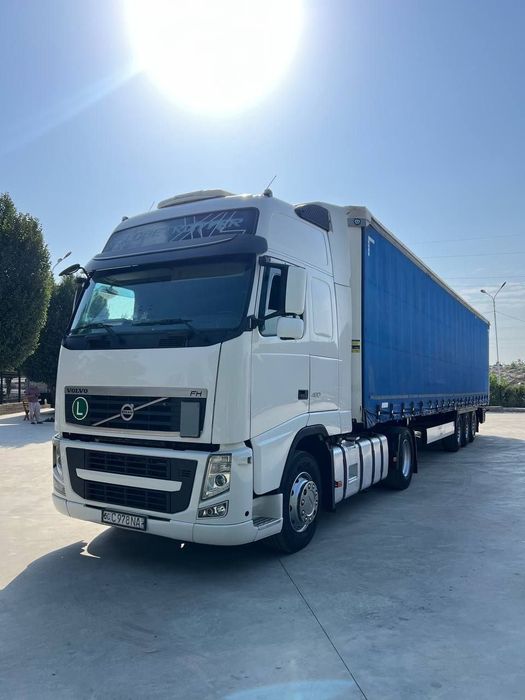 VOLVO FH 460 + KRONE Прицеп Сотилади