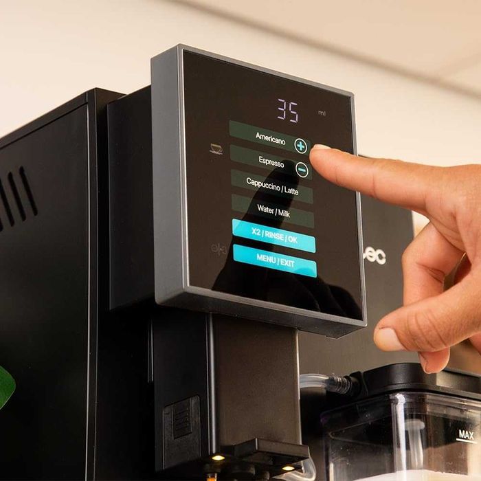 Кафеавтомат Cecotec Cremmaet Compactccino (Черно Сребро) 1350W