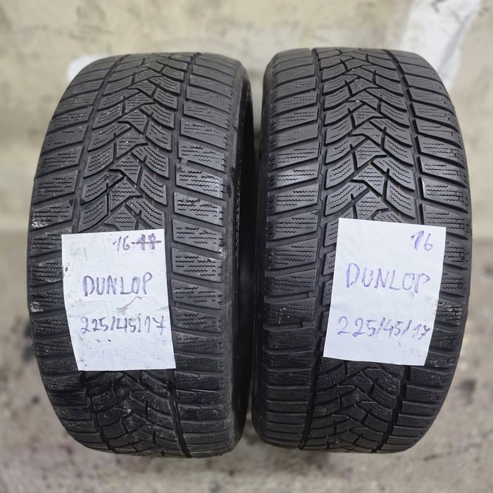 2×225/45/17 M+S.DUNLOP.Stare excelenta.