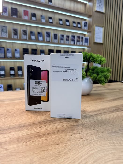 Samsung A14 Black 128Gb - Nou - Sigilat - Garantie 24 luni