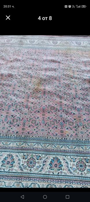 Ръчно тъкан килим