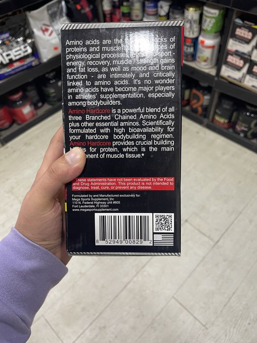 Amino Hardcore 325 tab USA Original!!! xardkor mega sport