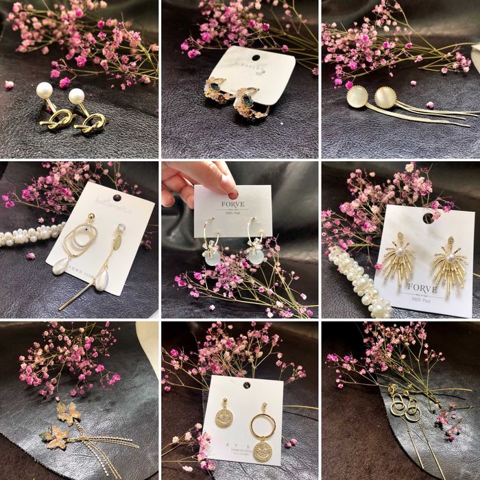 Различни видове декоративни обеци