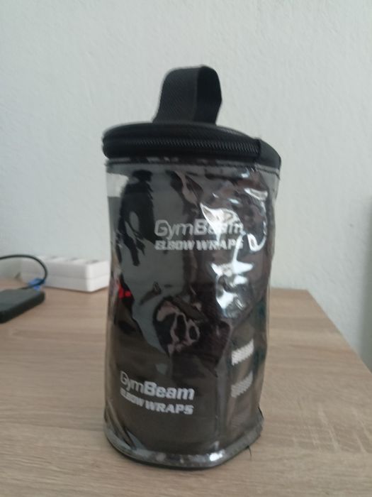 GymBeam бинтове за лакти, налакътник, elbow wraps