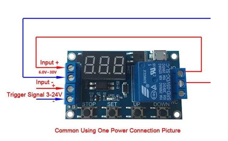 Releu timp timer programabil temporizator regabil ciclic 5 -36 V