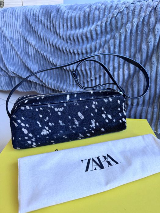 Zara чанта от 100% естествена кожа