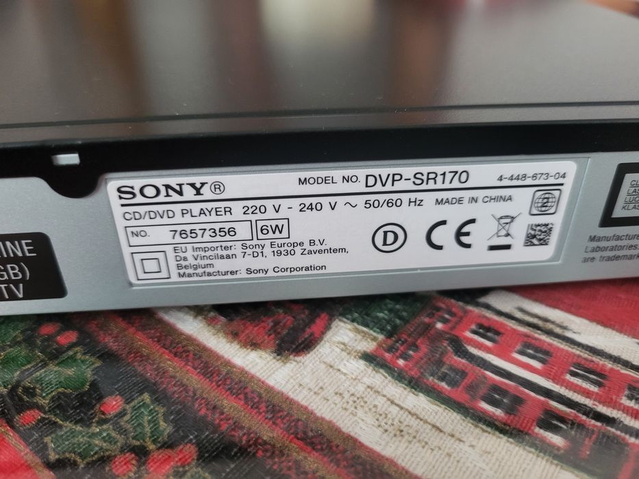 Sony DVD plus telecomandă