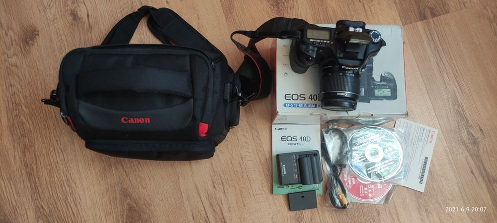 Canon 40d зеркалка полупрофессиональная