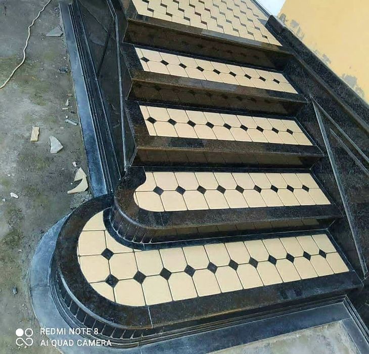 Профессиональная Установка ГРАНИТ на Цоколь и на ФАСАД.