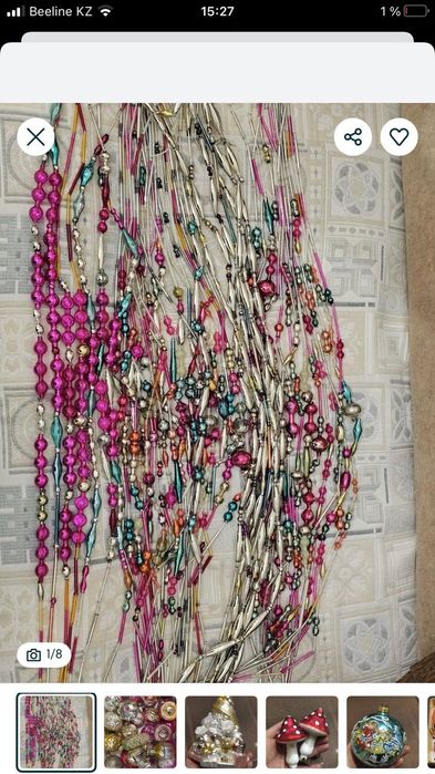 Елочные игрушки времен СССР