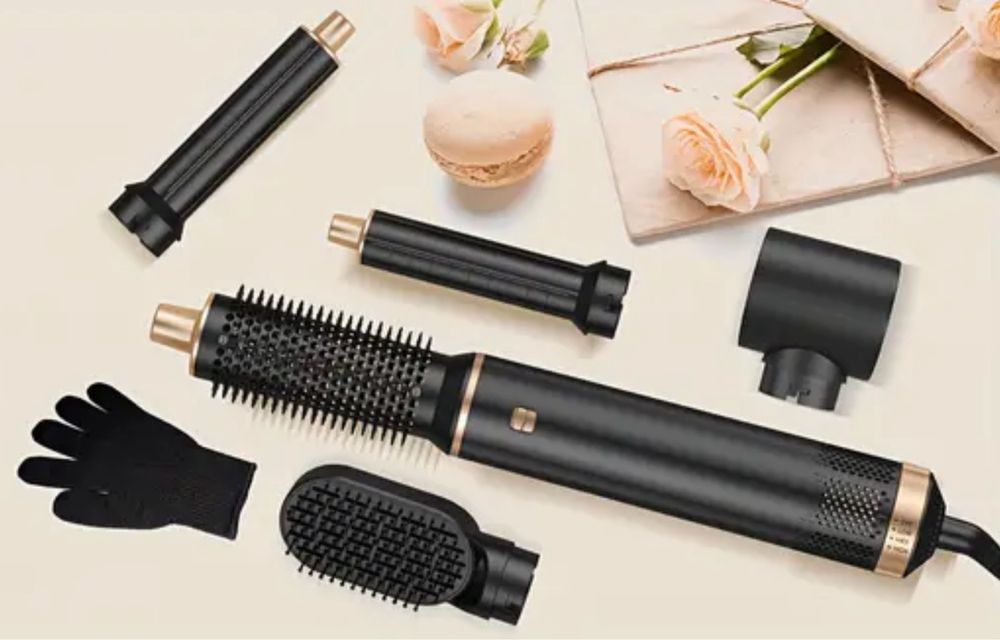 ТОП ПРОМО 5 в 1 сешоар за красиви къдрици и идеално права коса