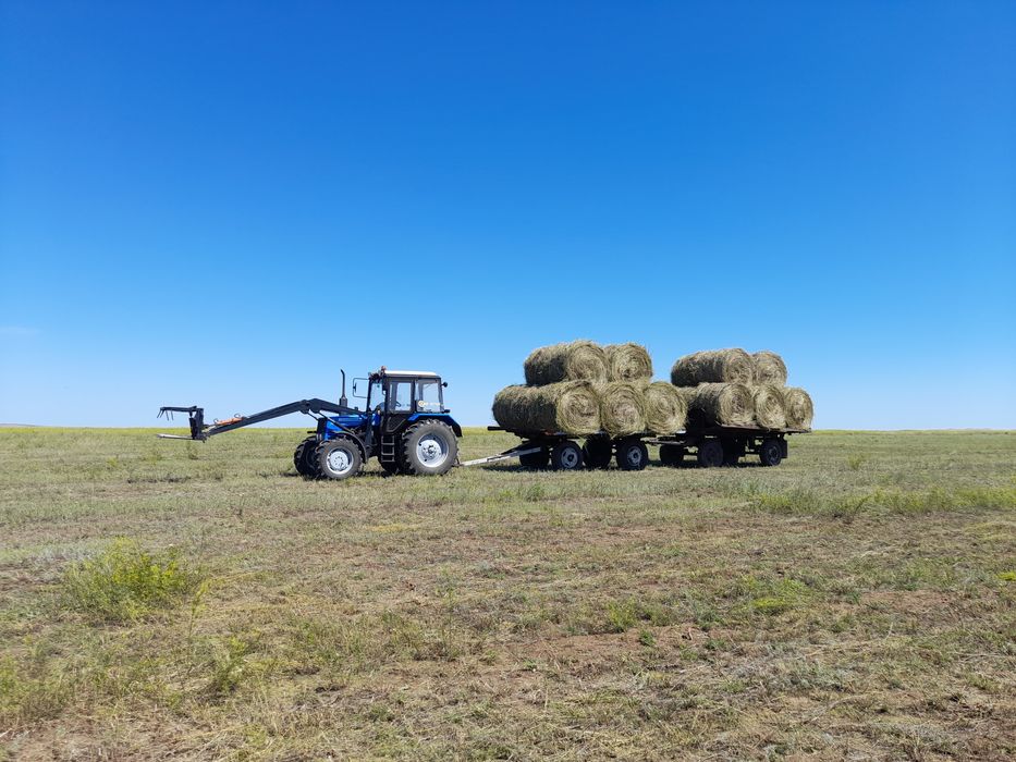 Продам сено рулон разнотравие 8000 тг