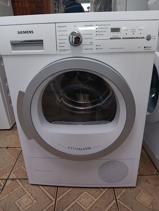 Сушилня с термопомпа Сименс Siemens IQ 590  8кг с две години гаранция!