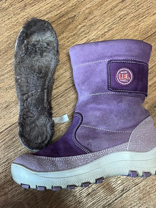 Ботинки на девочку зима, фирма Лель