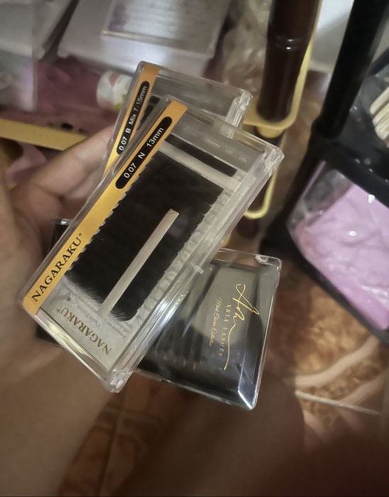 Vând kit pentru gene fir cu fir