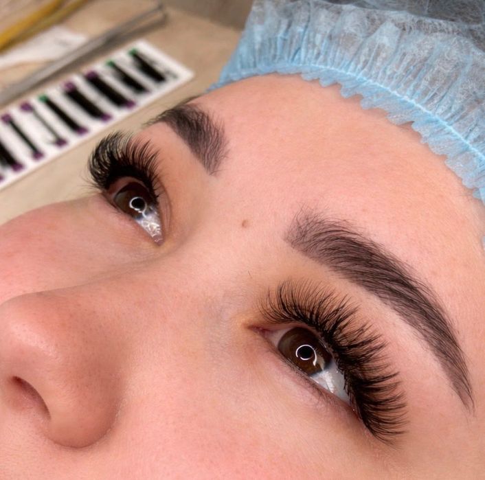 Акция наращивание ресниц всего 4000 тысячи