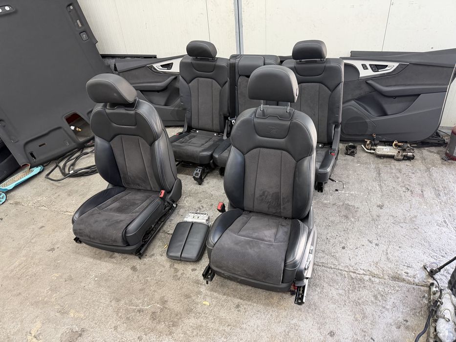 Кожен Sline салон за Audi Q7 4M 2016-2020г Ауди