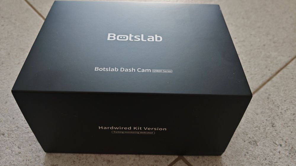Dashcam Botslab 980h + Hardwire Kit
