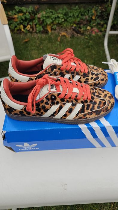 Adidas samba leopard size 38 new