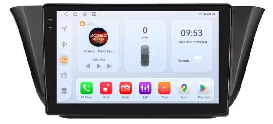 Мултимедия 9″ Android 14 за IVECO DAILY III CARPLAY навигация RDS DSP