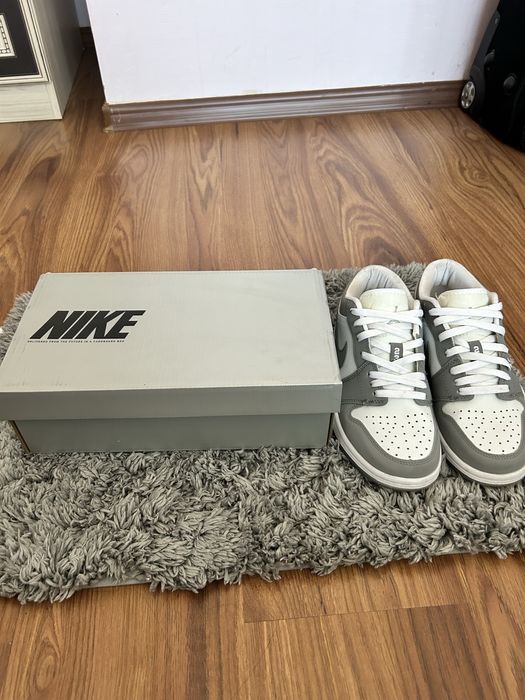 Кросовки nike Air Jordan 1 low "wolf grey"