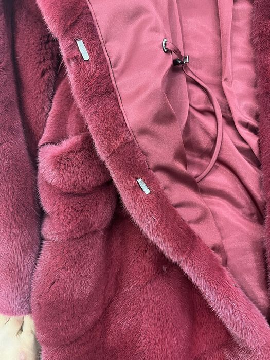 Норковая шуба соболь