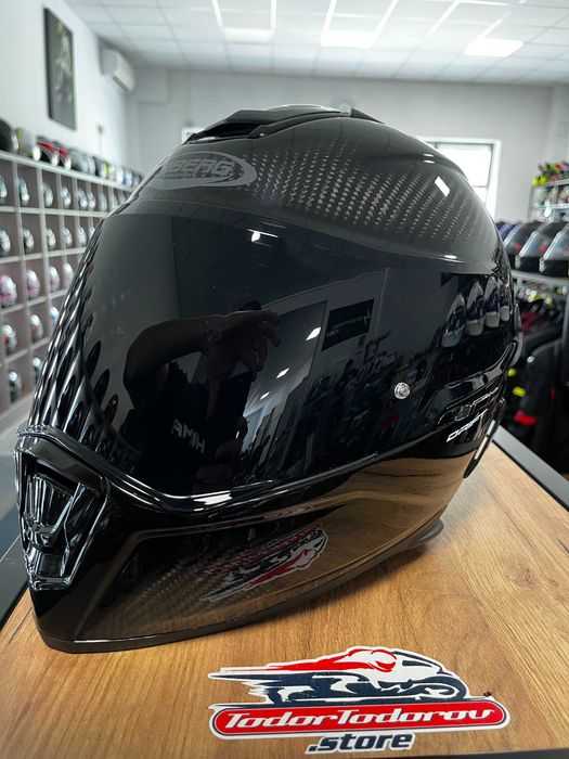 Мото Каска CABERG DRIFT EVO CARBON SKIN очила М,2виз.чанта,кутия