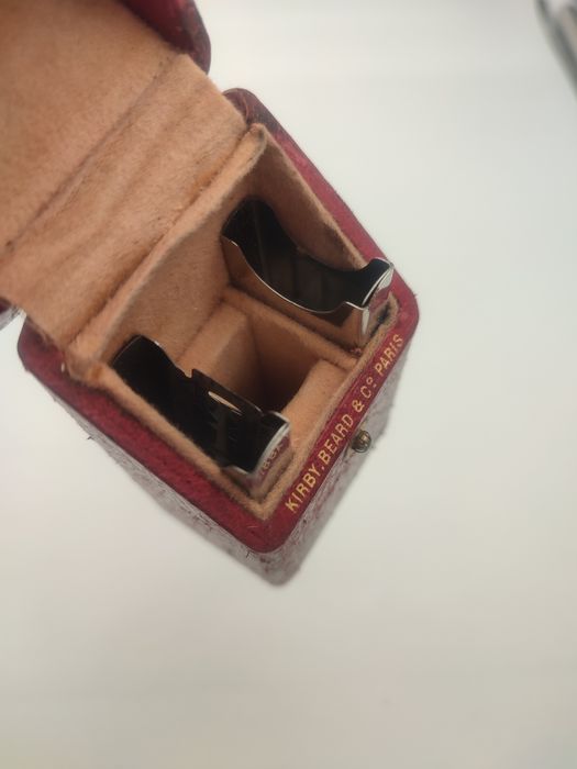 Винтидж самобръсначка Gibbs made in France в кутия на  Kirby Beard co