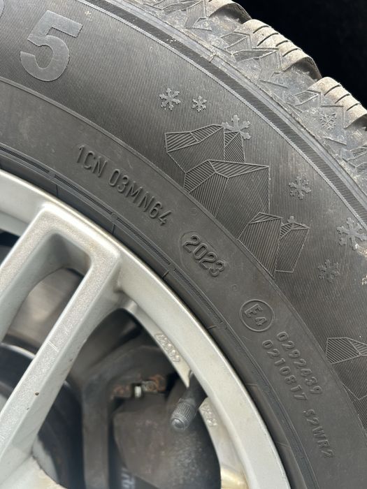 Джанти с зимни гуми 5*112