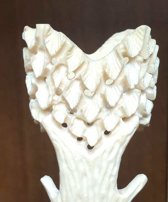 Карандашница резьба по кости