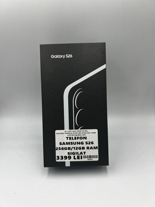 Lucky Gold Colentina / Samsung s26 Sigilat / 256 Gb / 12 Gb Ram / #55461