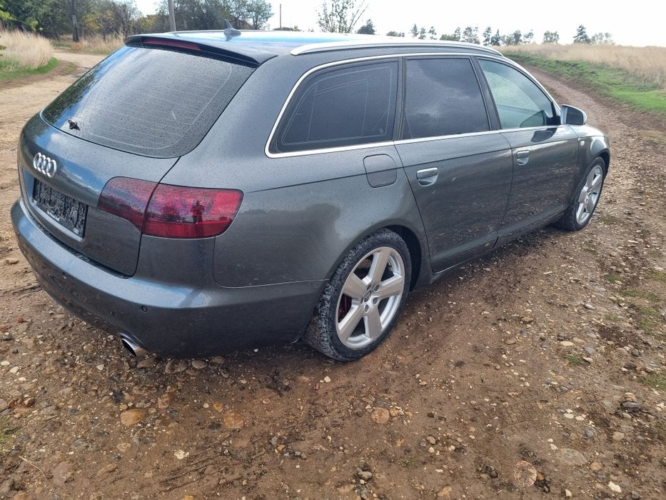 Ауди А6 Ц6 4Ф 2.7 тди 180 коня мултитроник на предно S line 2007г