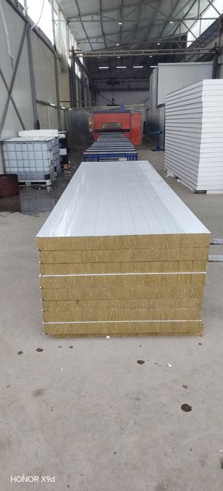 Sendvich panel. Bazalit penaplastli ishlab chiqarishish zavodi.