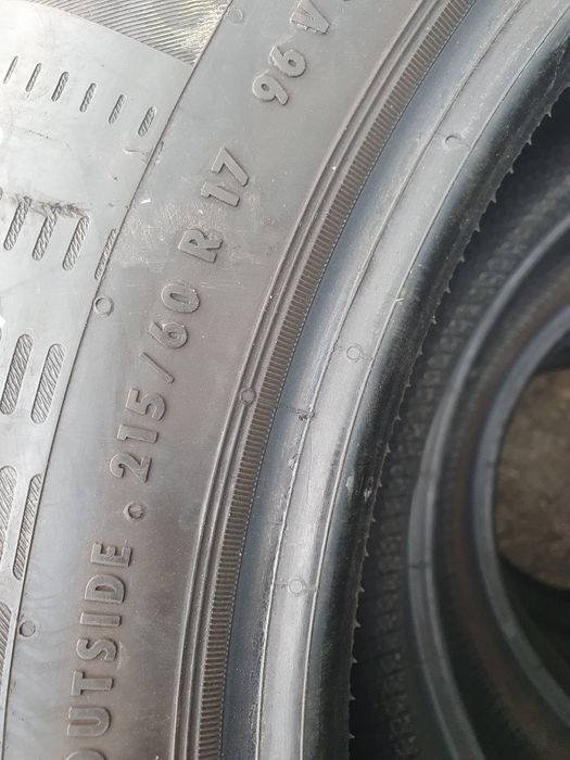 Гуми 215/60/17 дот19 2броя