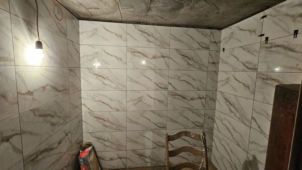 Плиточник, Укладка плитки