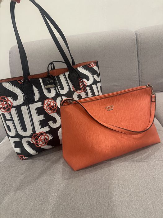 Чанта Guess от две части